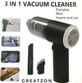 Portable High-Power Wireless Vacuum Cleaner - Rechargeable & Strong Suction