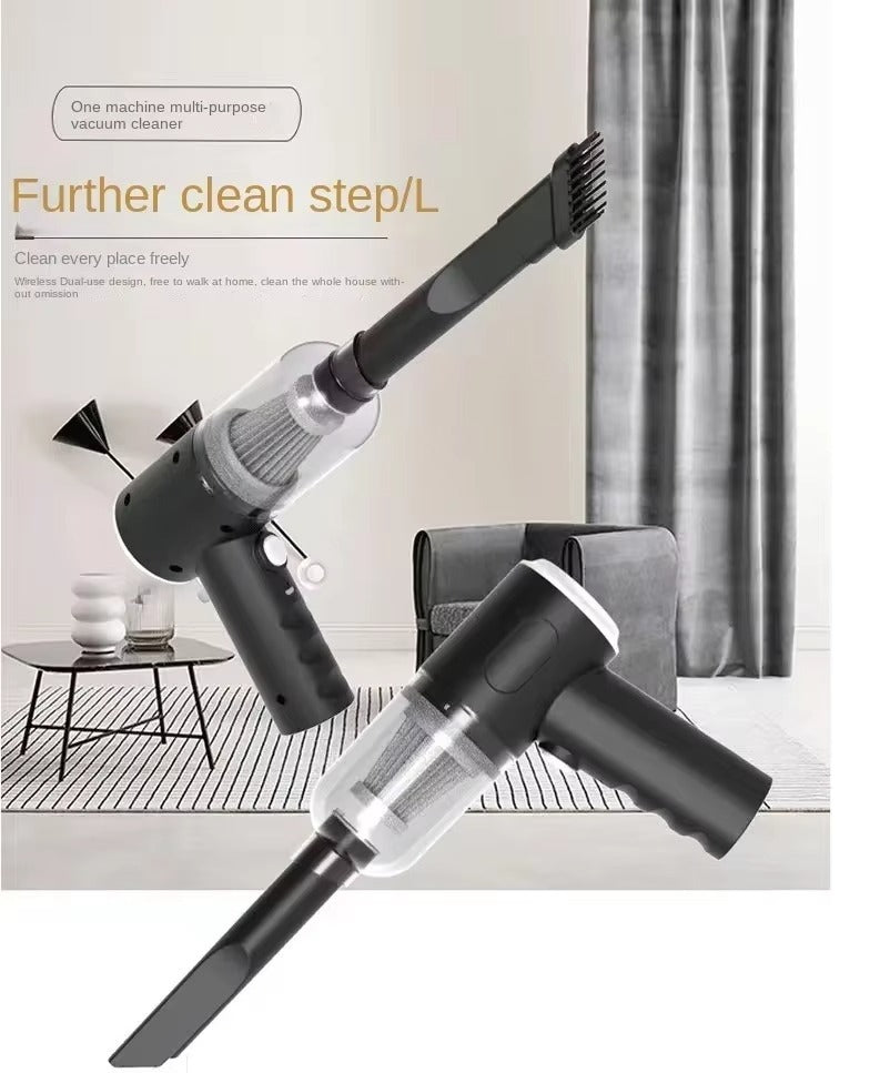 Portable High-Power Wireless Vacuum Cleaner - Rechargeable & Strong Suction
